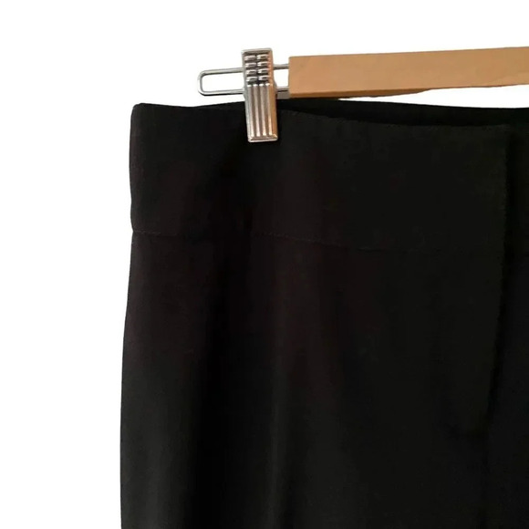 Kenneth Cole Black Straight-Leg Career Trousers Size 10 - Picture 2 of 11